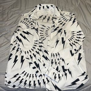 🔥🔥🔥 Men NEIL BARRETT Collar Shirt 🔥🔥🔥